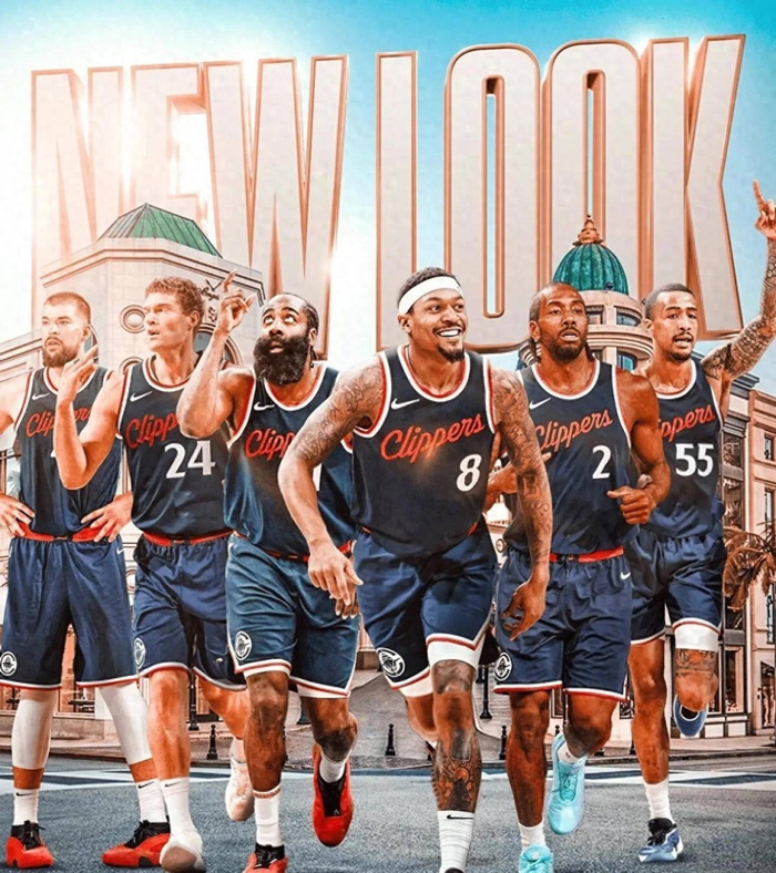 快船三叉戟化学反应引爆西部第八，净效率值+