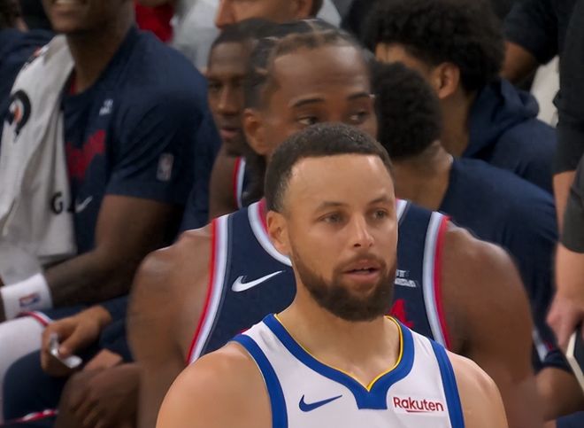 快船伦纳德力挽狂澜 勇士库里低迷难救主