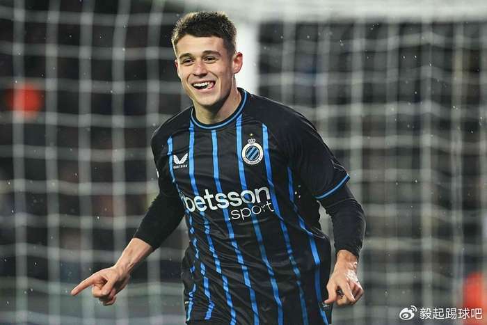 阿森纳热刺争夺布鲁日前锋特雷索尔迪 3000万欧元